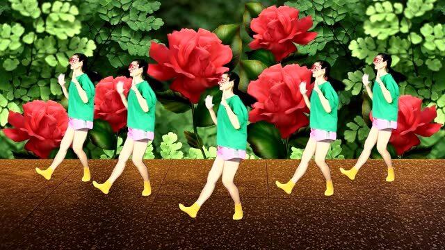 黄玫瑰广场舞最新动态,応子热舞展现温馨日常