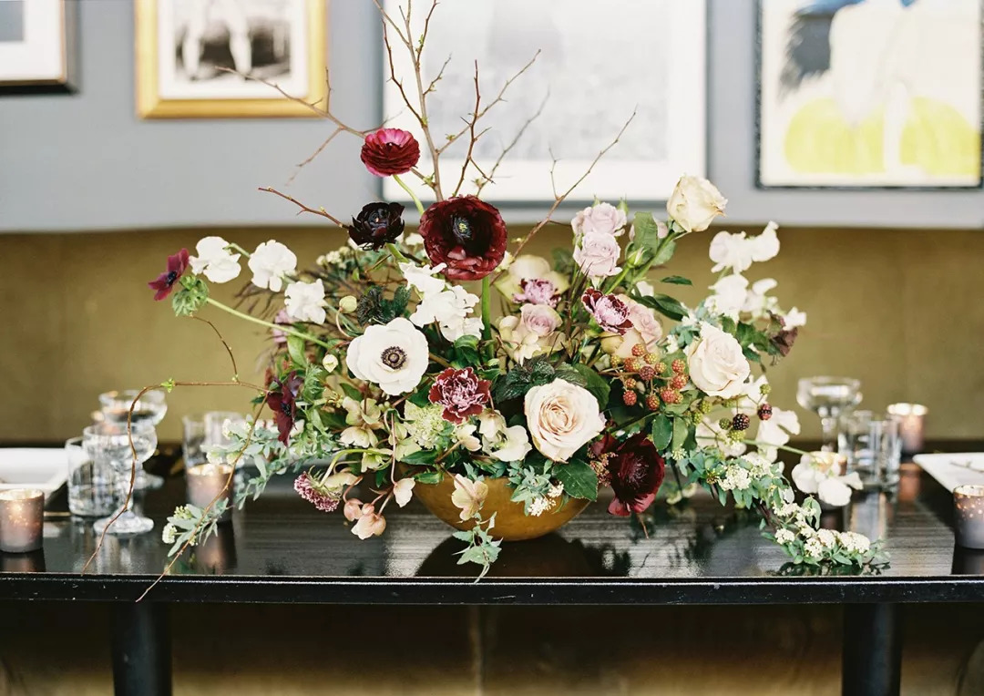 最新桌花造型花艺图片及教程,一步步成为桌花造型花艺大师