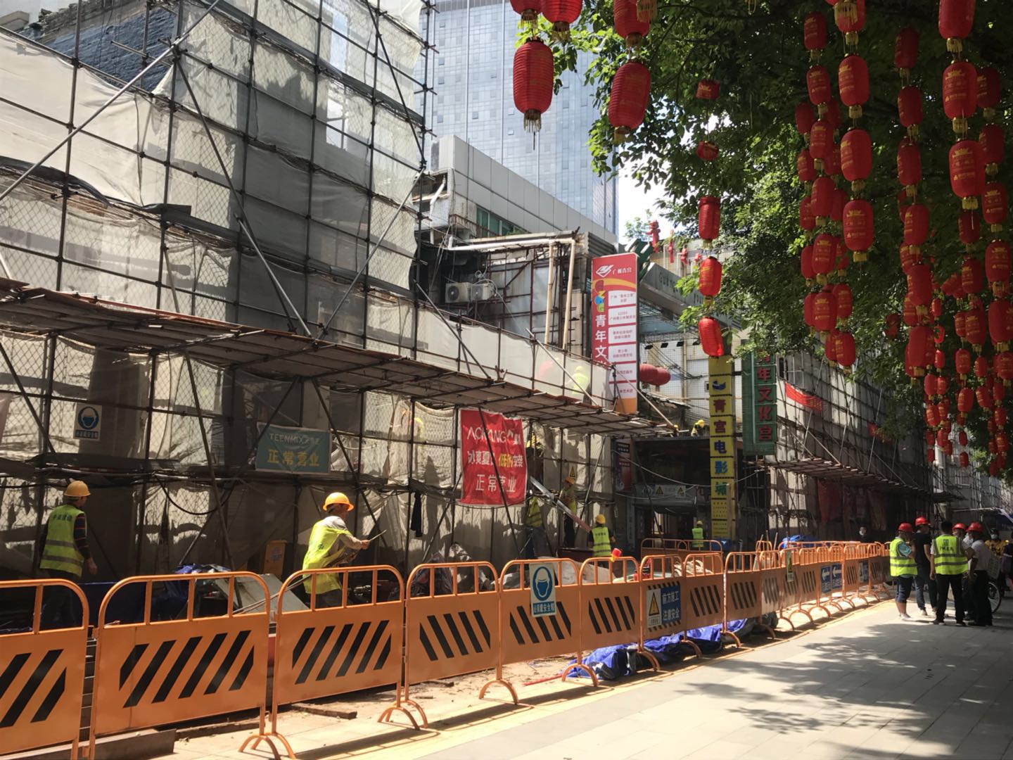 广州北京路改造最新进展,老街新貌下的温馨故事