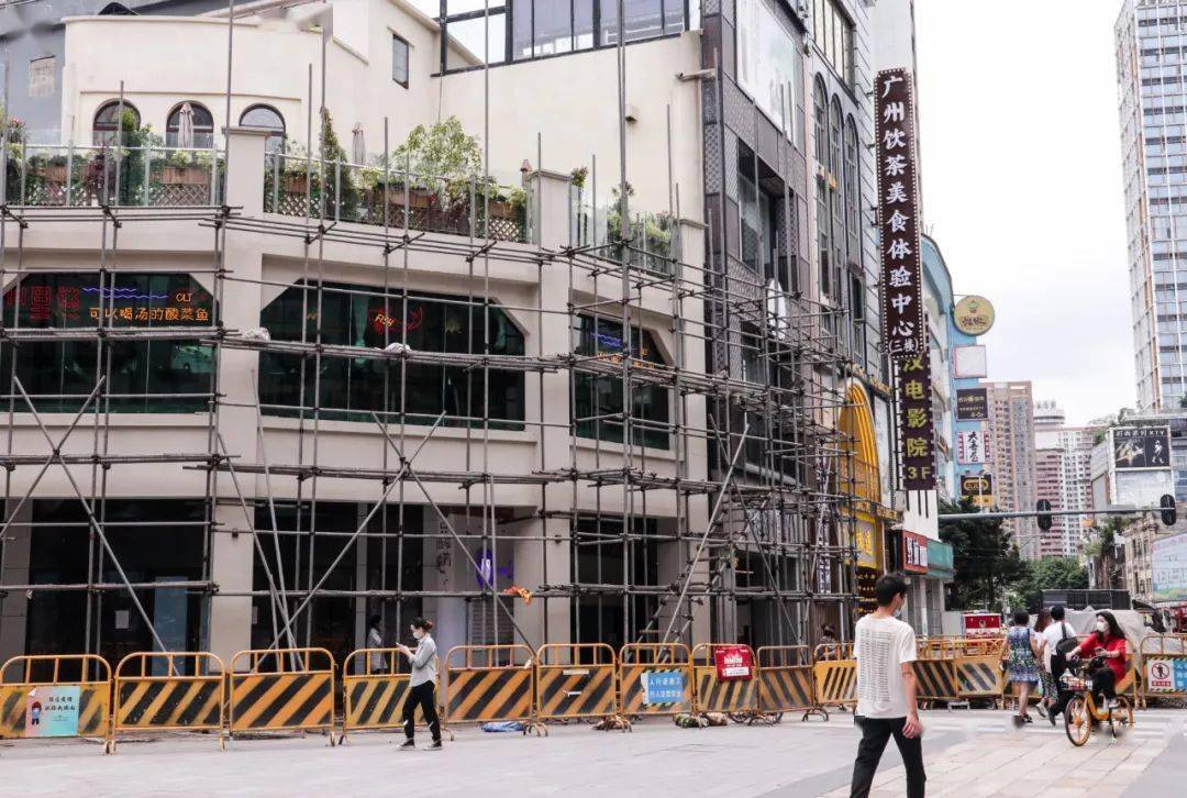 广州北京路改造最新进展,老街新貌下的温馨故事