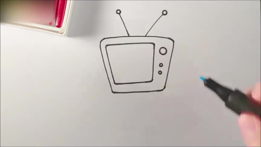 从白纸到彩色画面,电视绘画的励志之旅