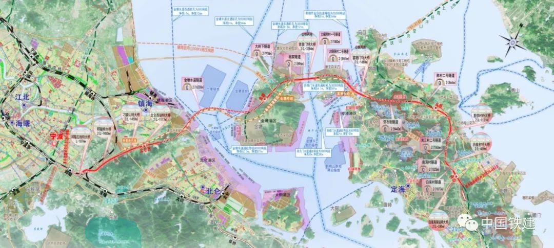 甬舟铁路最新路线图公布 🛤️