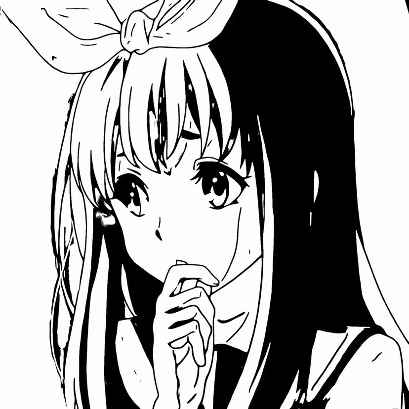 最新女生黑白动漫头像及其制作步骤指南