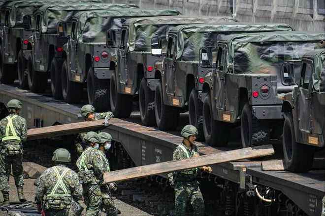 台湾最新军事动态解读,一种观点的深度分析