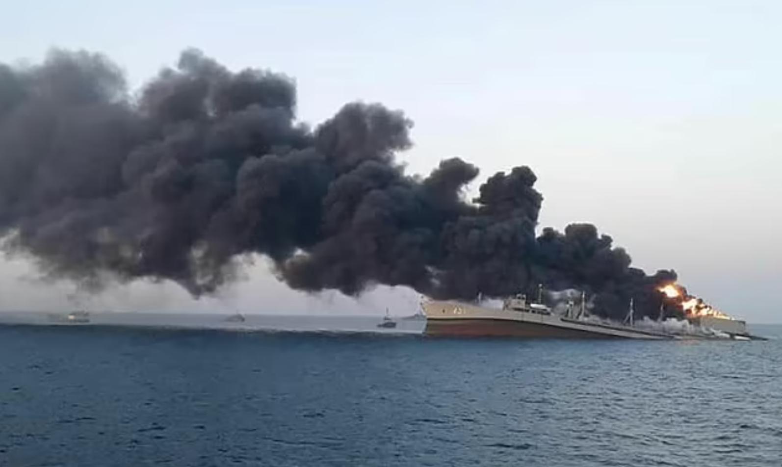 美国军舰火灾最新进展,船上的温馨日常观察